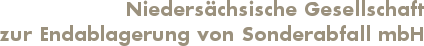 Nieders&auml;chsische Gesellschaft zur Endablagerung von Sonderabfall mbH